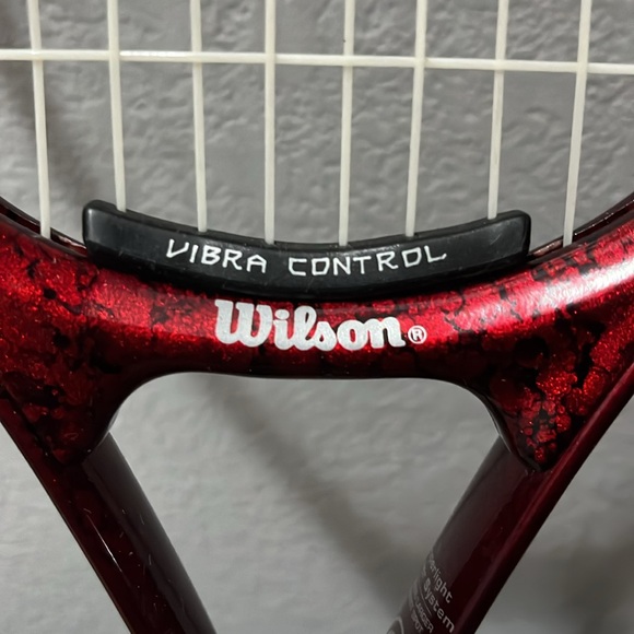 Wilson Pro 110 Red Tennis Racket & Cover - Picture 6 of 16